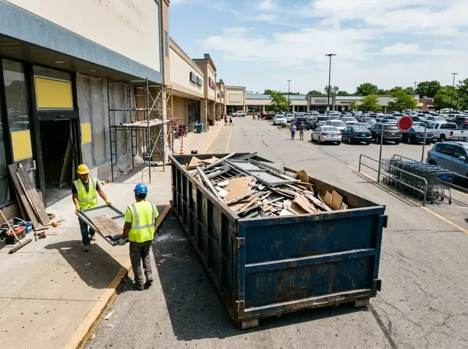 retail-store-renovation-debris-003 — frequently asked questions, Roll-off Dumpster Rentals in Preakness, NJ